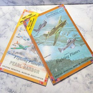 50th Anniversary Pearl Harbor Paper Airplane Model Kits